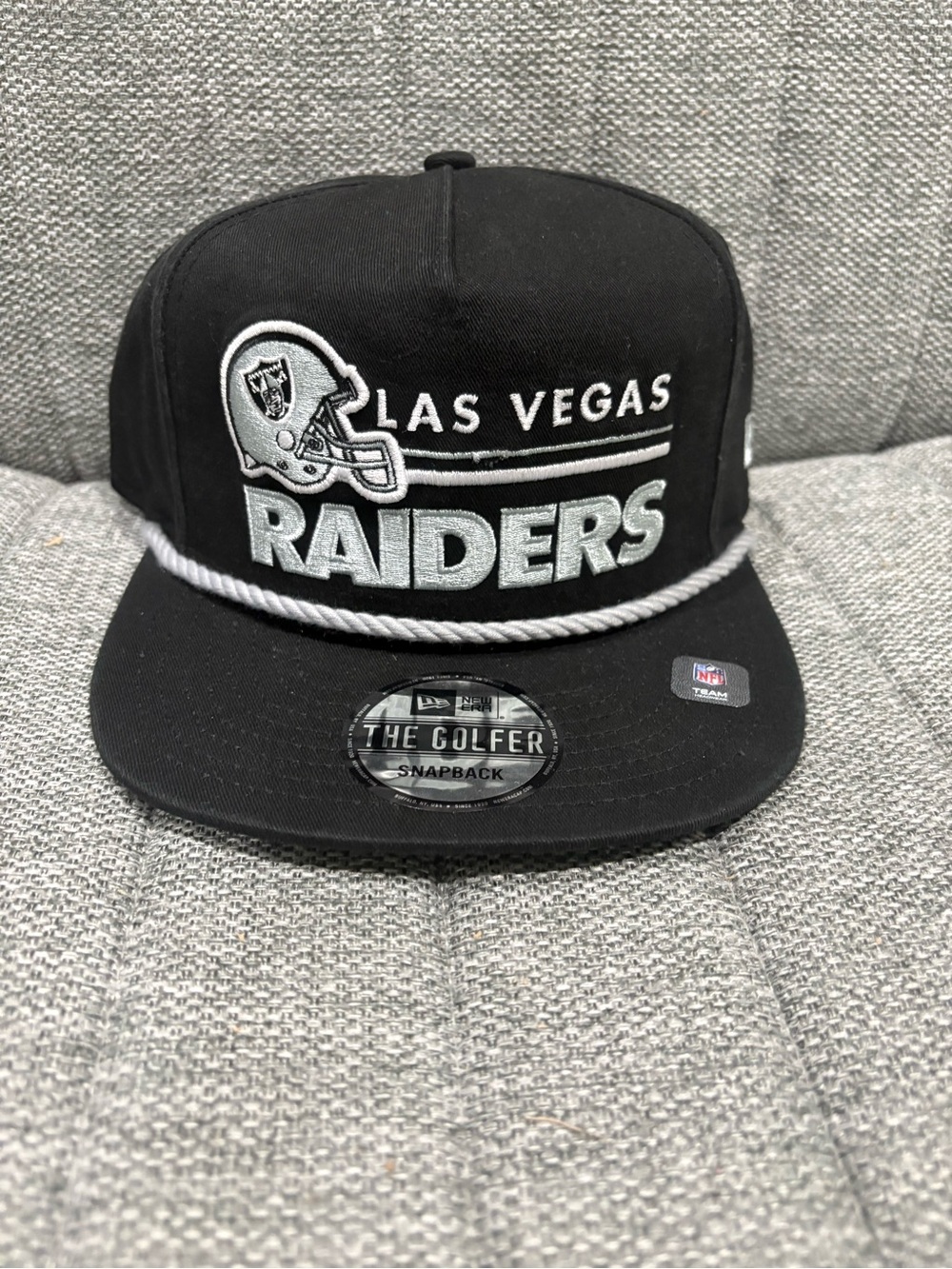 Brand New Las Vegas Raiders New Era The Golfer SnapBack Adjustable Hat